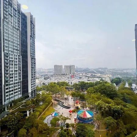 2 Bedroom & 2 Bth With Free Parking @ Near Themepark, Snowwalk & Central I-City Mall Shah Alam Exterior photo